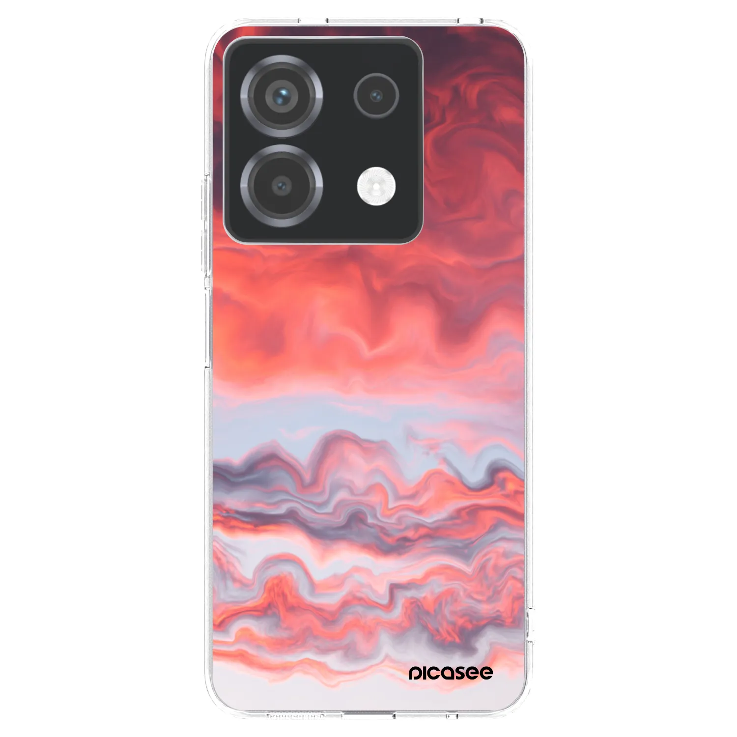 Picasee silikónový prehľadný obal pre Xiaomi Poco X6 - Sunset