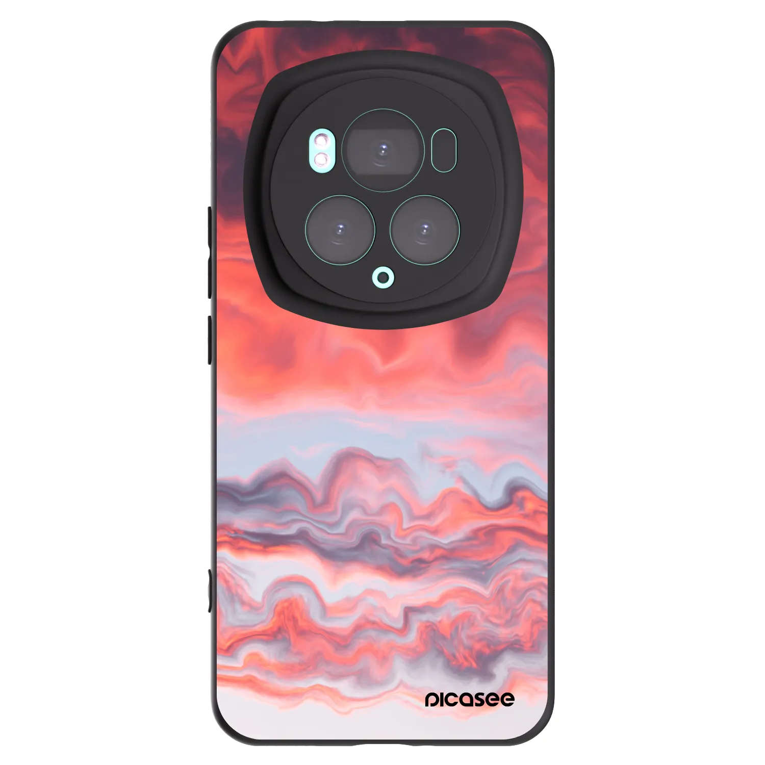 Picasee silikónový čierny obal pre Honor Magic6 Pro - Sunset