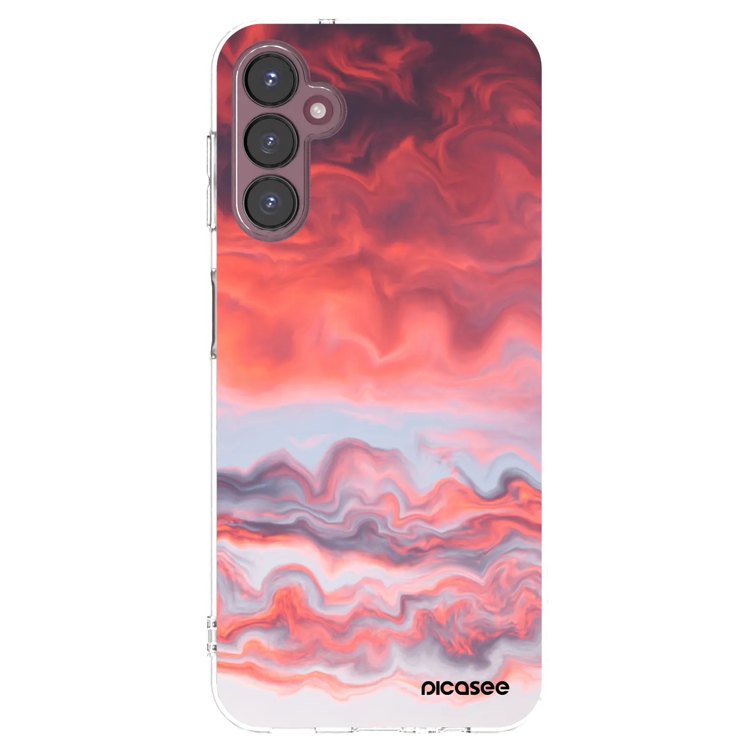 Picasee silikónový prehľadný obal pre Samsung Galaxy A05s A057G - Sunset