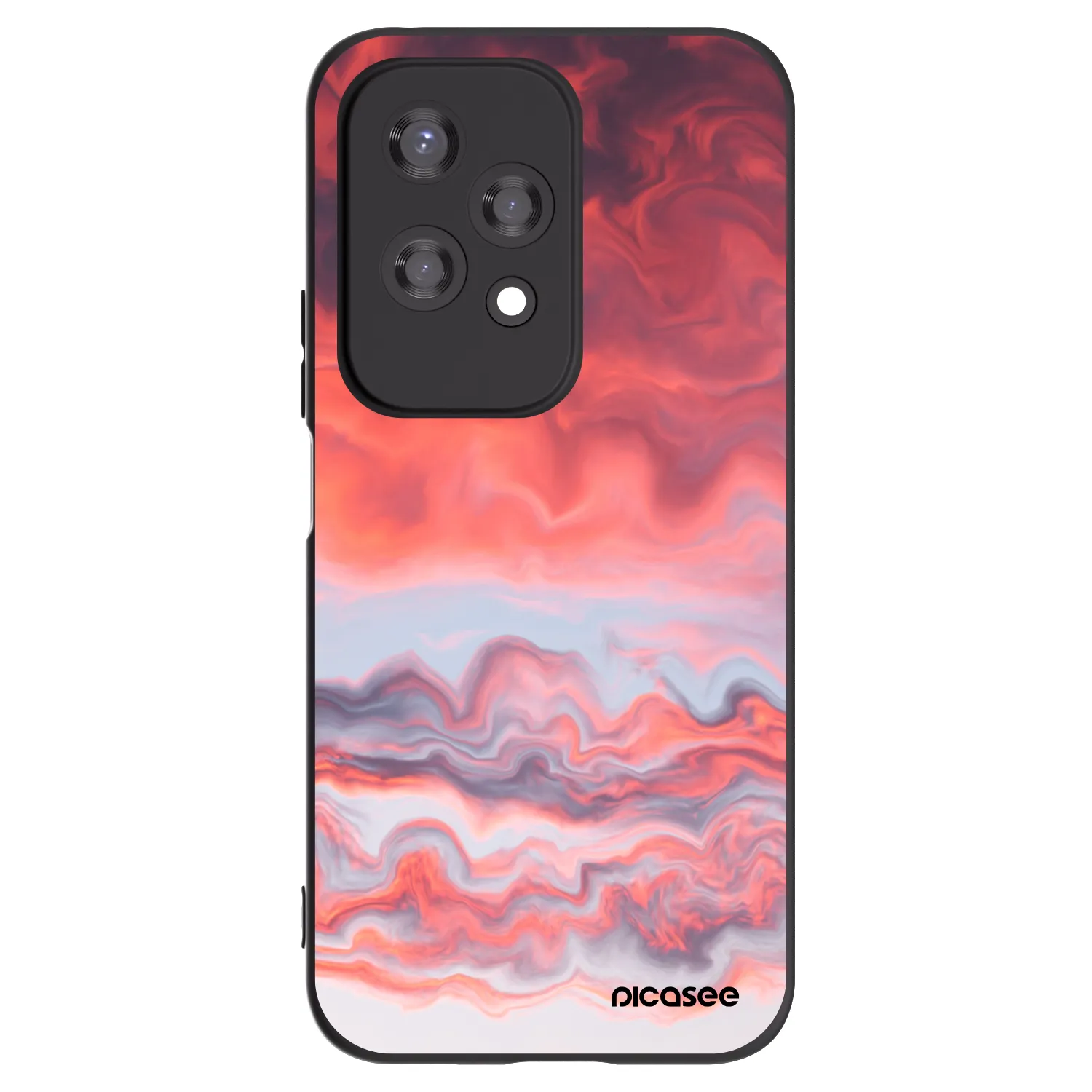 Silikónový čierny obal pre Honor 200 Lite - Sunset
