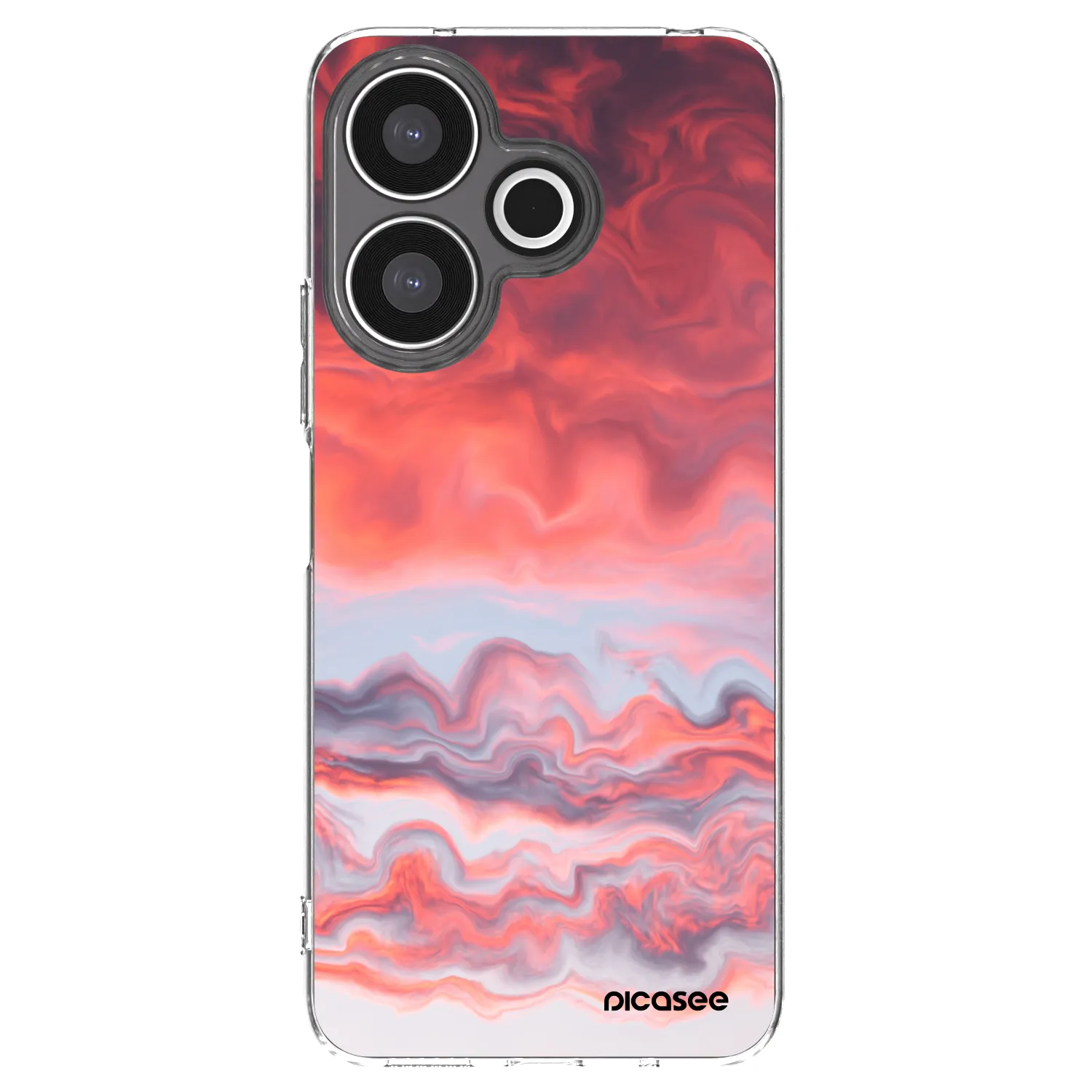 Silikónový prehľadný obal pre Xiaomi Redmi 13 4G - Sunset