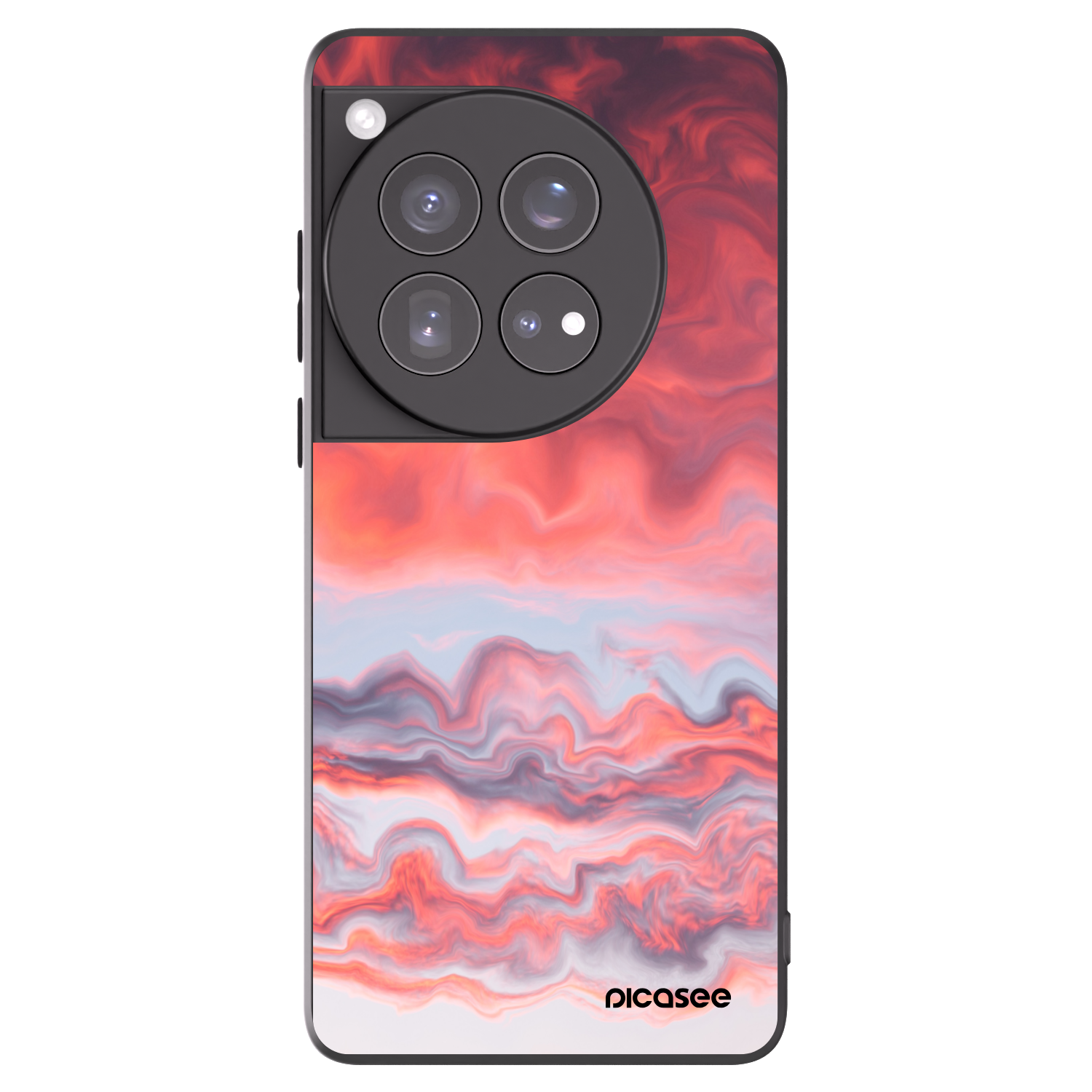 Silikónový čierny obal pre OnePlus 12 5G - Sunset