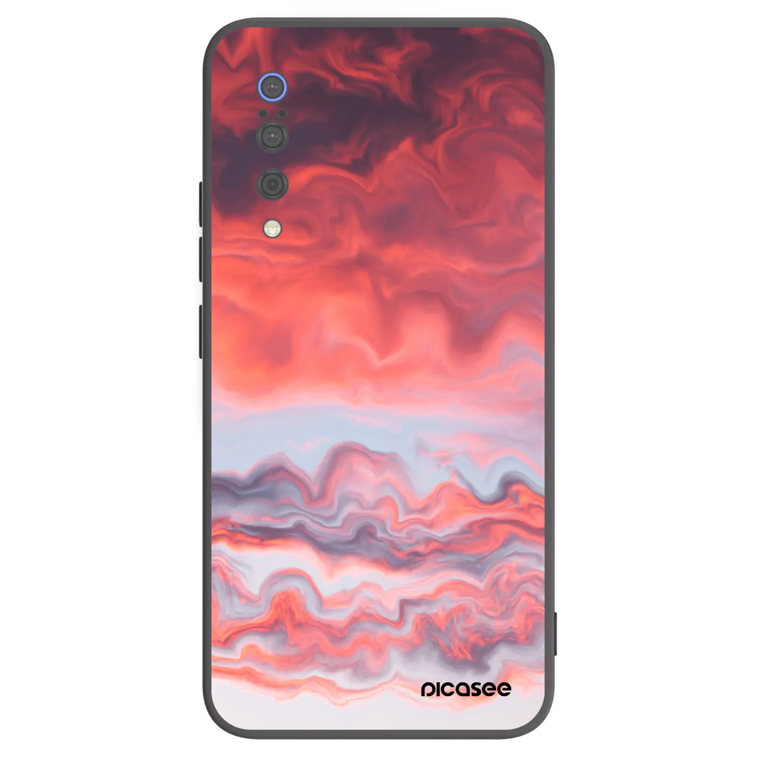 Picasee silikónový čierny obal pre Xiaomi Mi 9 - Sunset