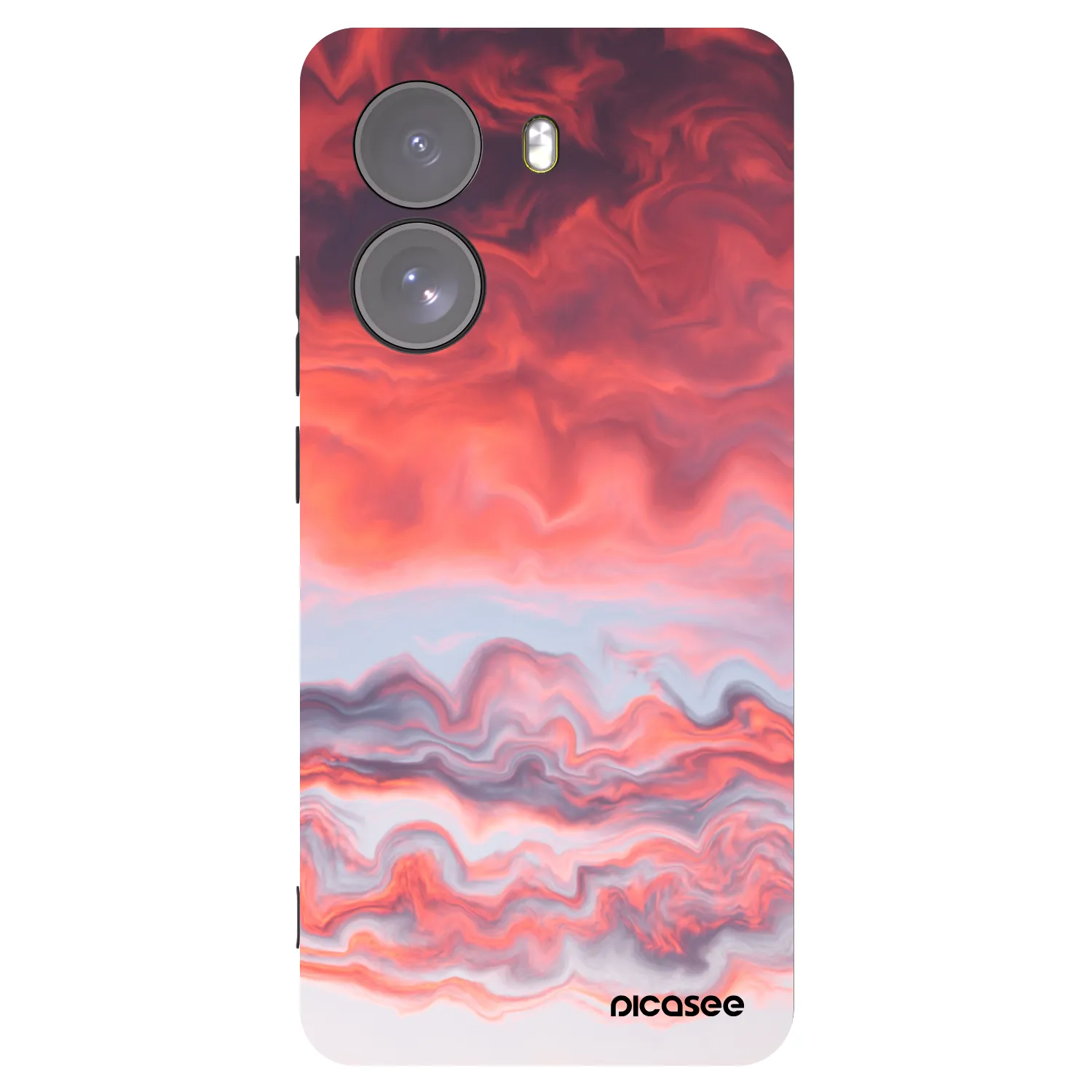 Picasee silikónový čierny obal pre Xiaomi Poco X7 - Sunset
