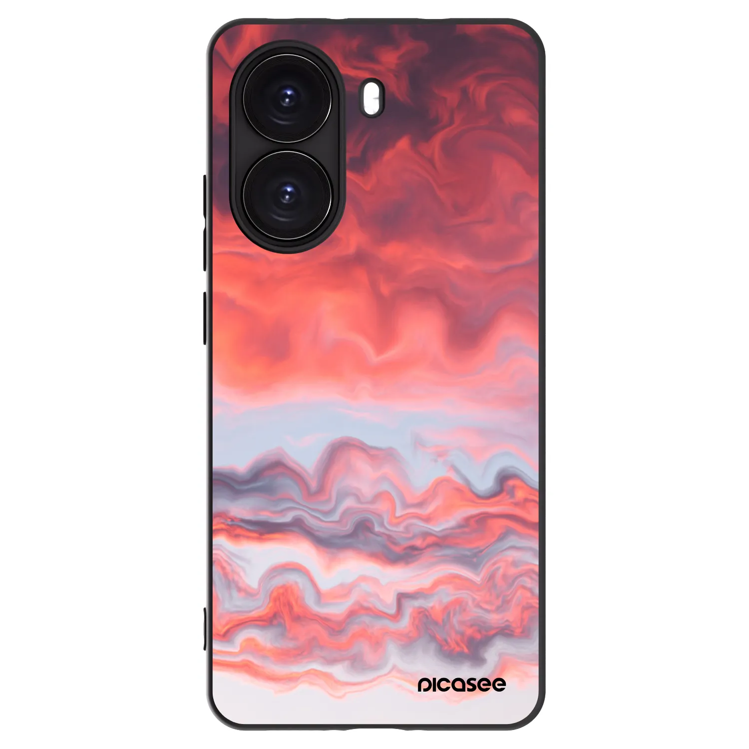 Picasee silikónový čierny obal pre Xiaomi Poco X7 Pro 5G - Sunset