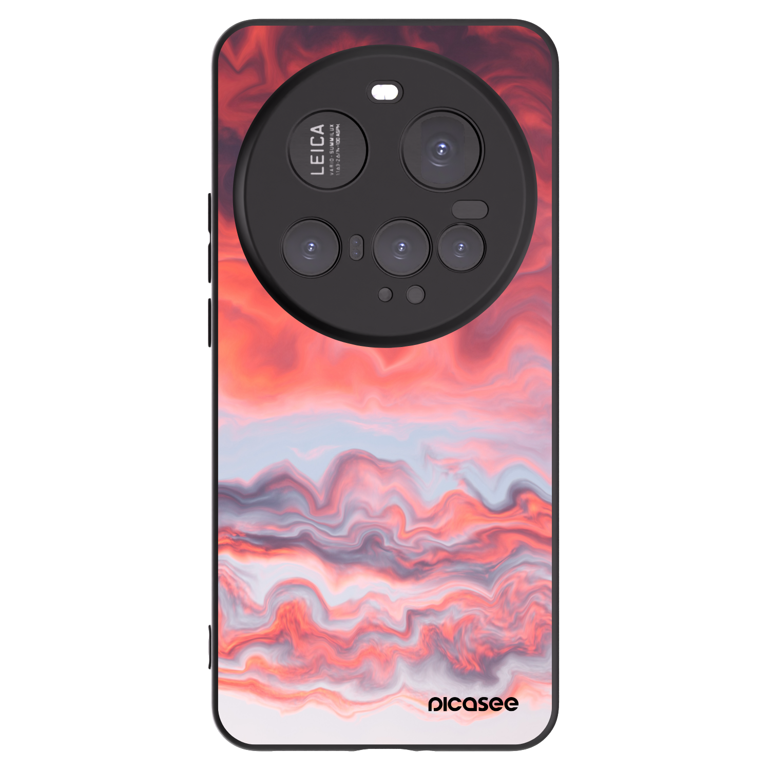 Picasee silikónový čierny obal pre Xiaomi 15 Ultra - Sunset
