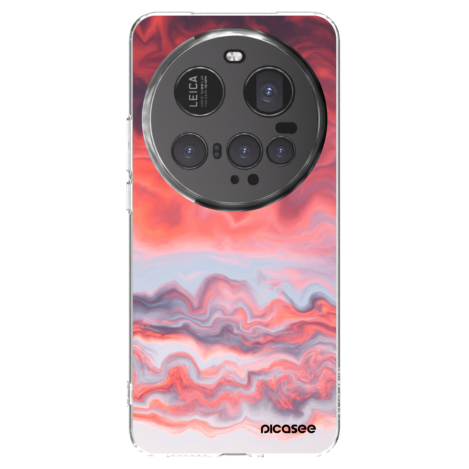 Picasee silikónový prehľadný obal pre Xiaomi 15 Ultra - Sunset