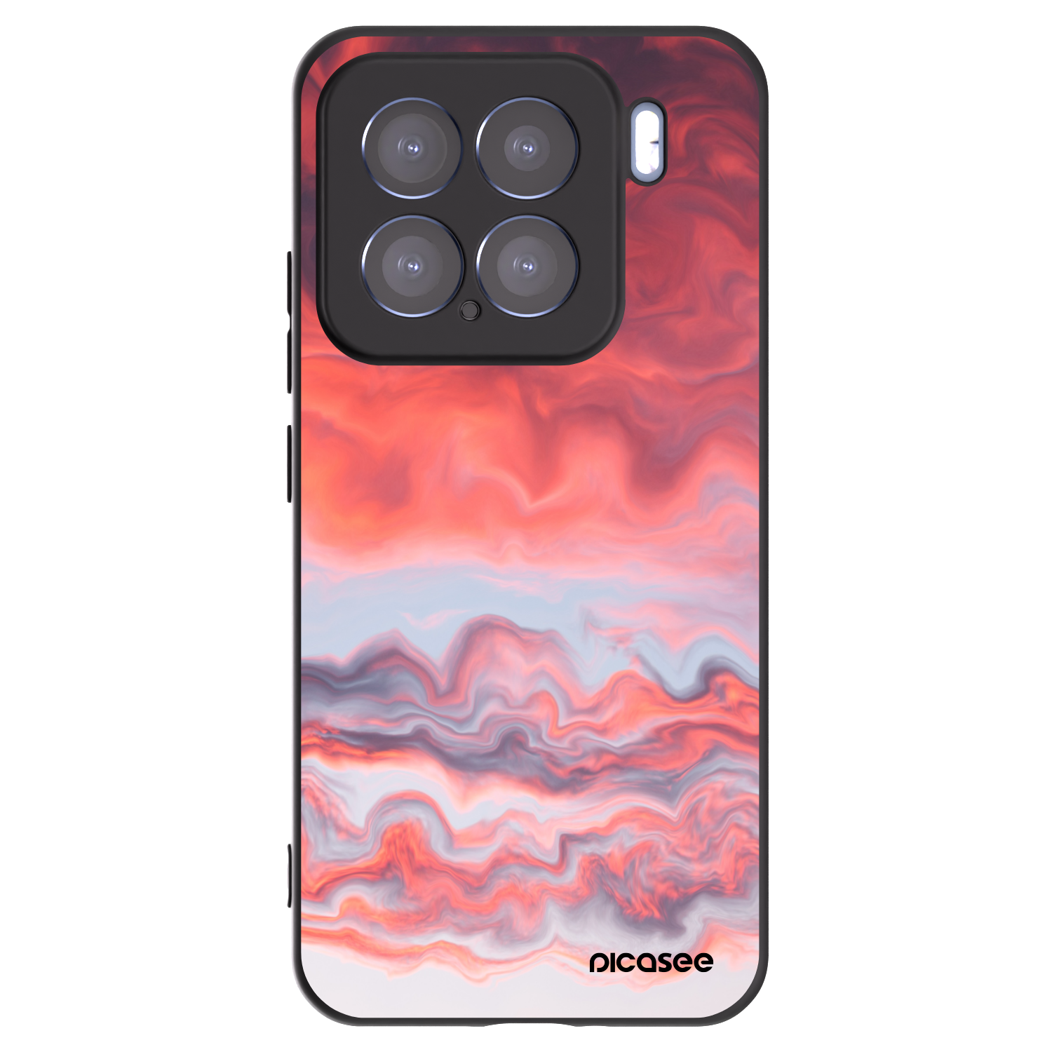 Silikónový čierny obal pre Xiaomi 15 - Sunset