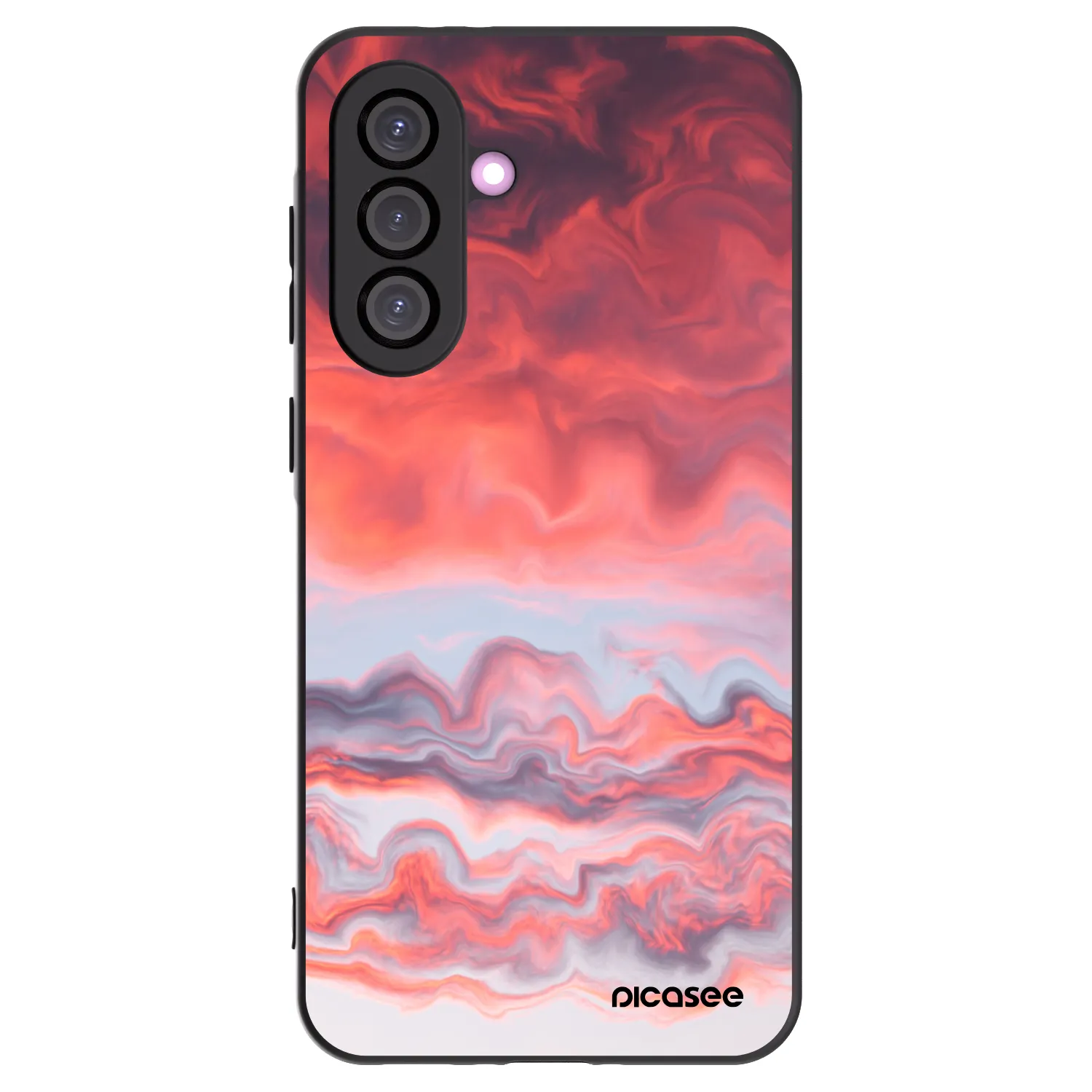 Picasee silikónový čierny obal pre Samsung Galaxy A56 5G A566B - Sunset