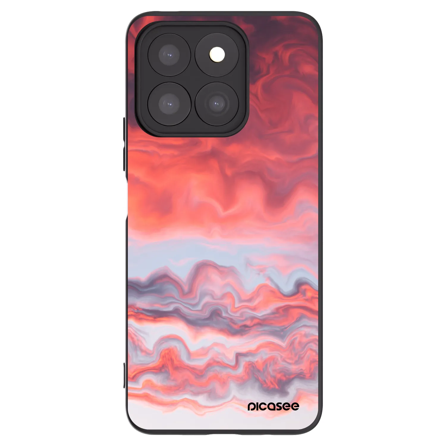 Picasee silikónový čierny obal pre Honor X8c - Sunset