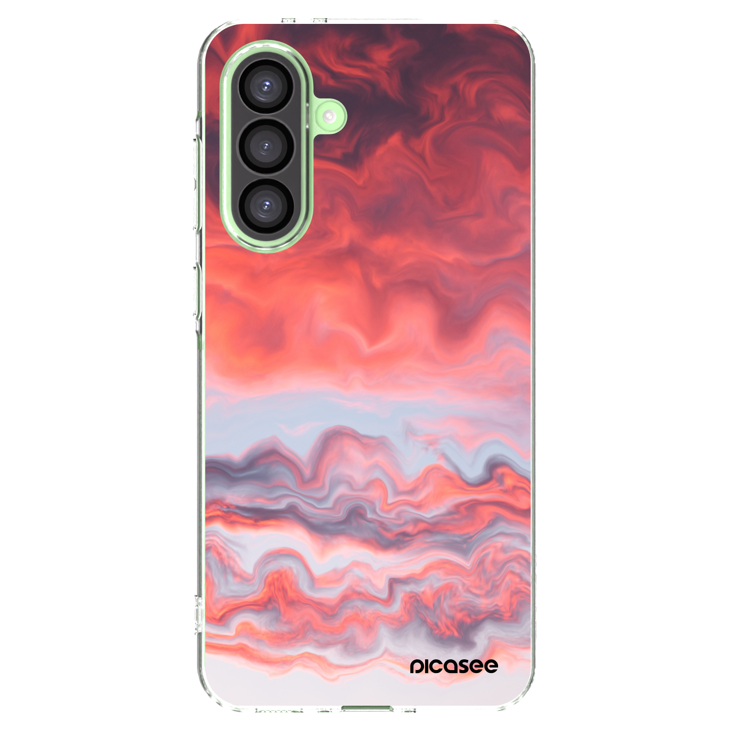 Picasee silikónový prehľadný obal pre Samsung Galaxy A26 5G A266B - Sunset