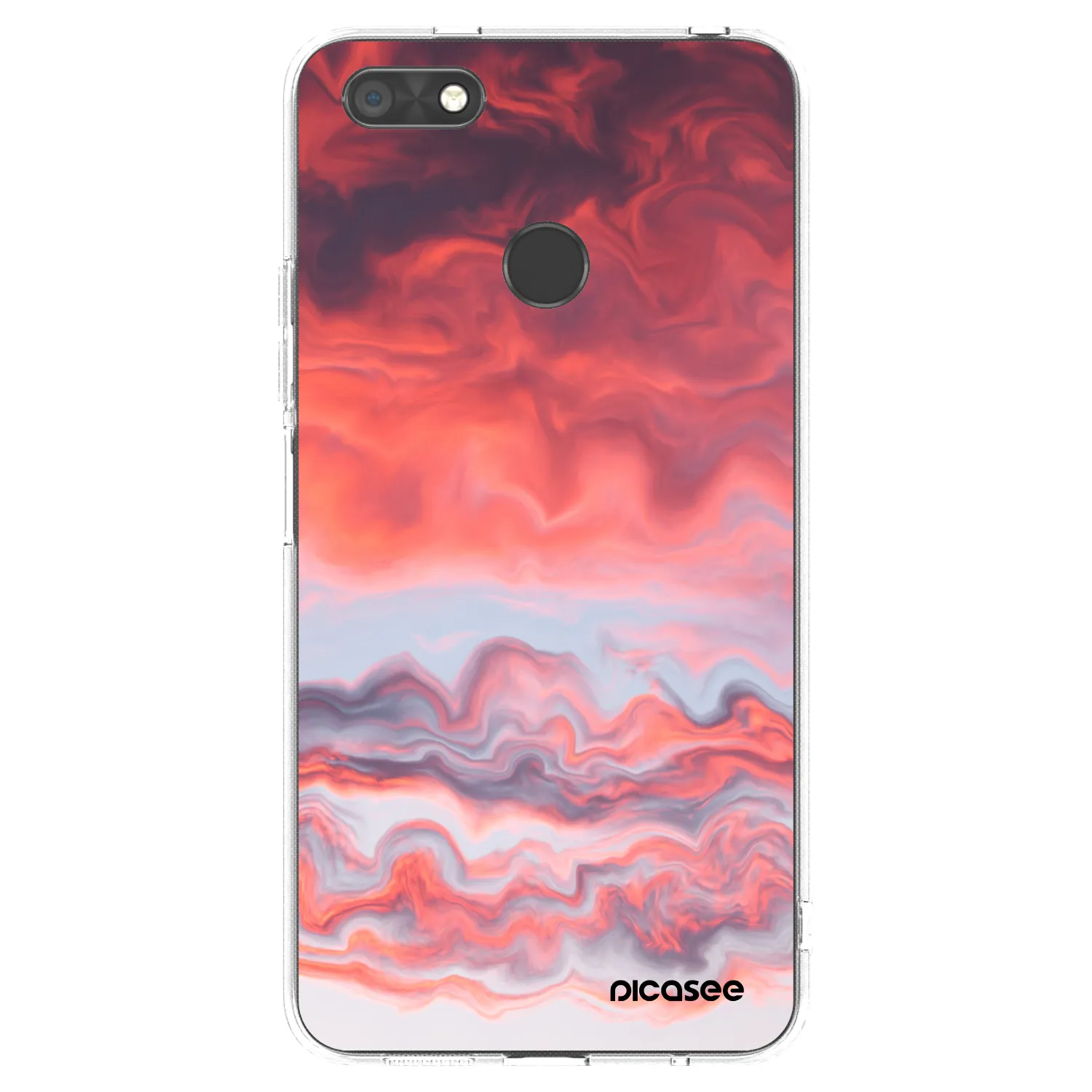 Picasee silikónový prehľadný obal pre Huawei P9 Lite Mini - Sunset