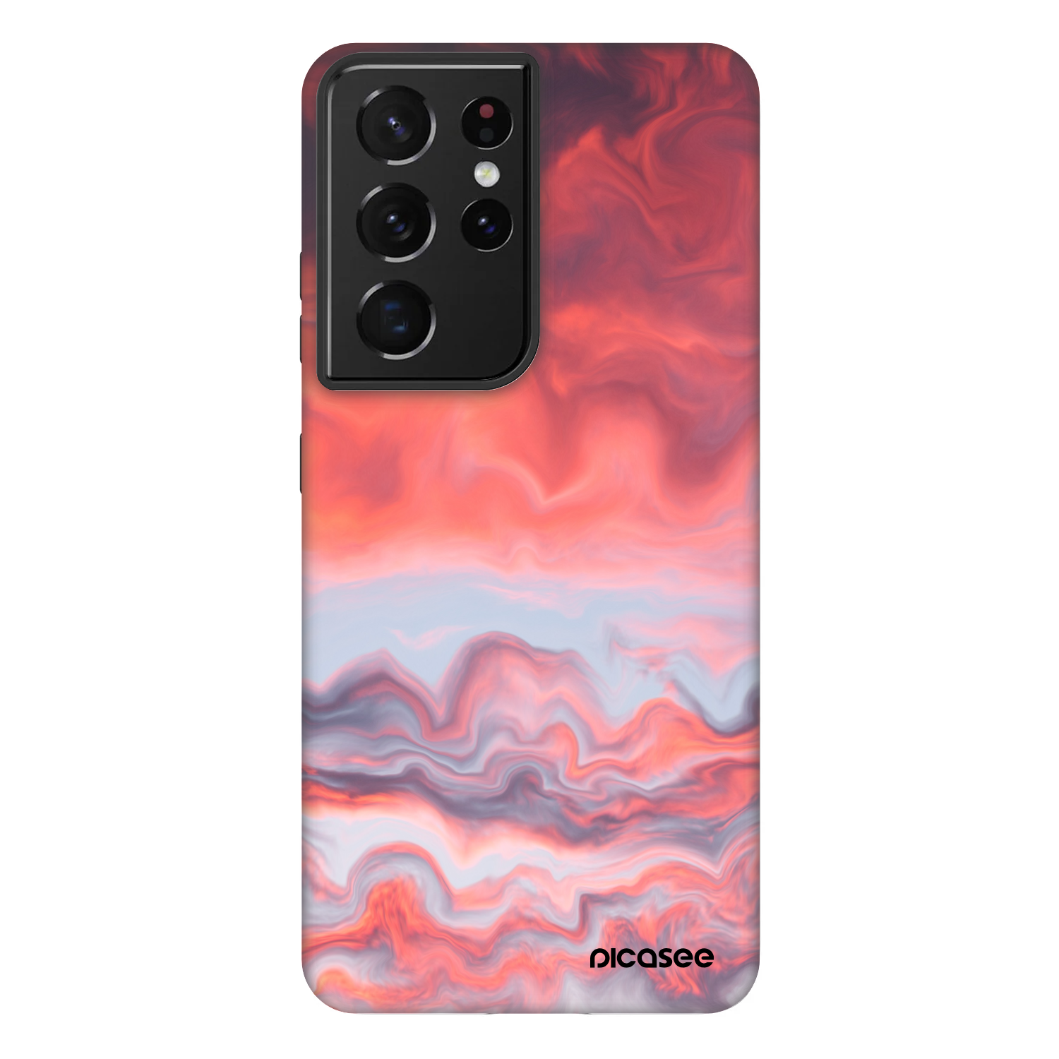 Picasee Fashion Case pre Samsung Galaxy S21 Ultra 5G G998B - Sunset