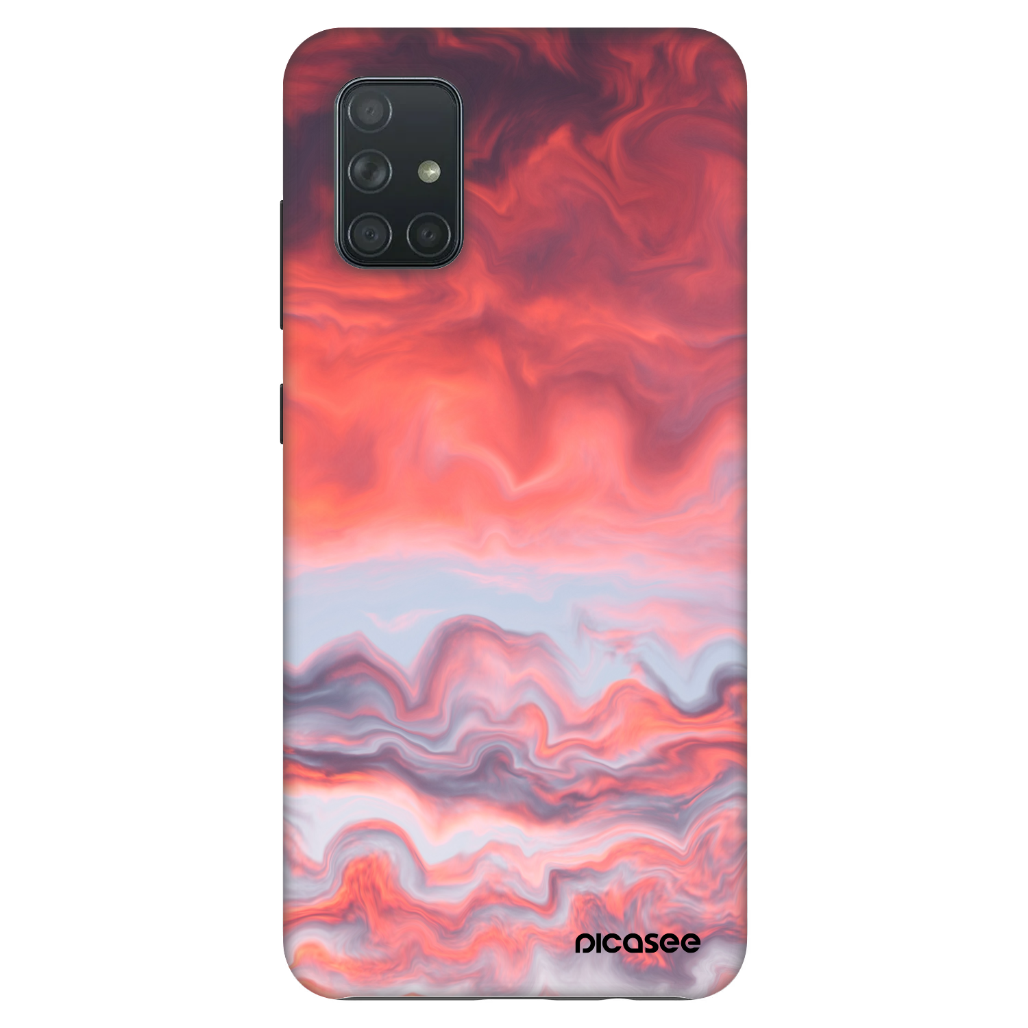 Picasee Fashion Case pre Samsung Galaxy A71 A715F - Sunset