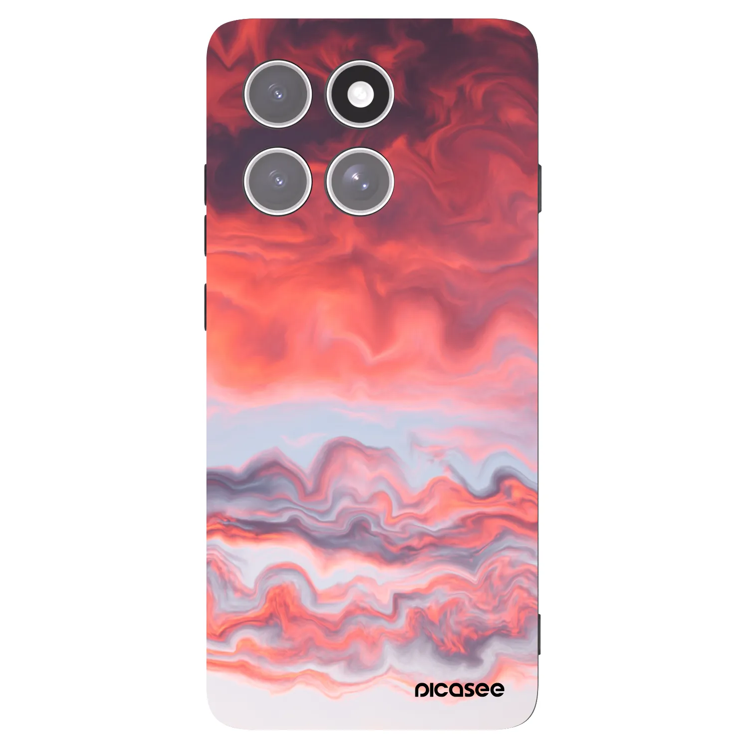 Picasee silikónový čierny obal pre Motorola Edge 60 Pro - Sunset