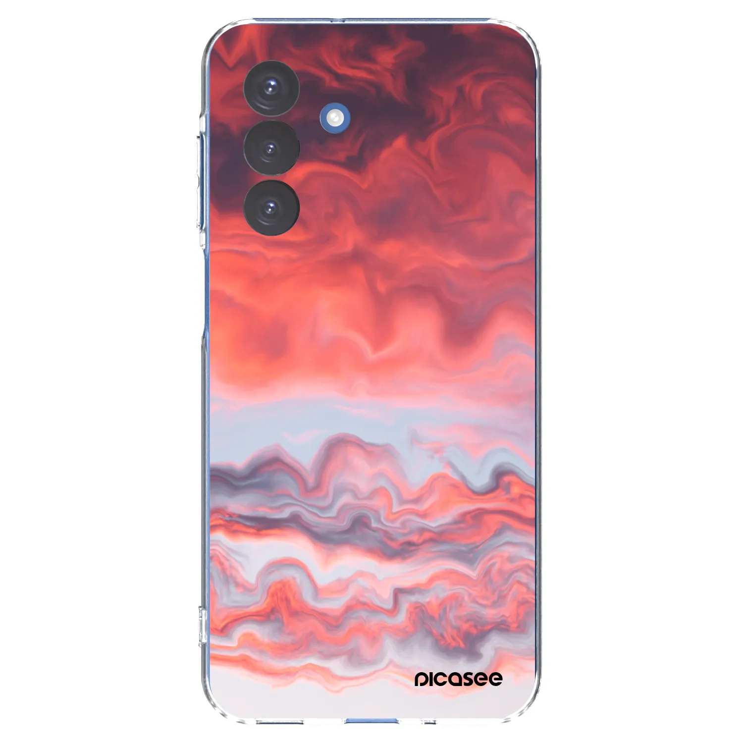 Picasee silikónový prehľadný obal pre Samsung Galaxy A17 5G - Sunset