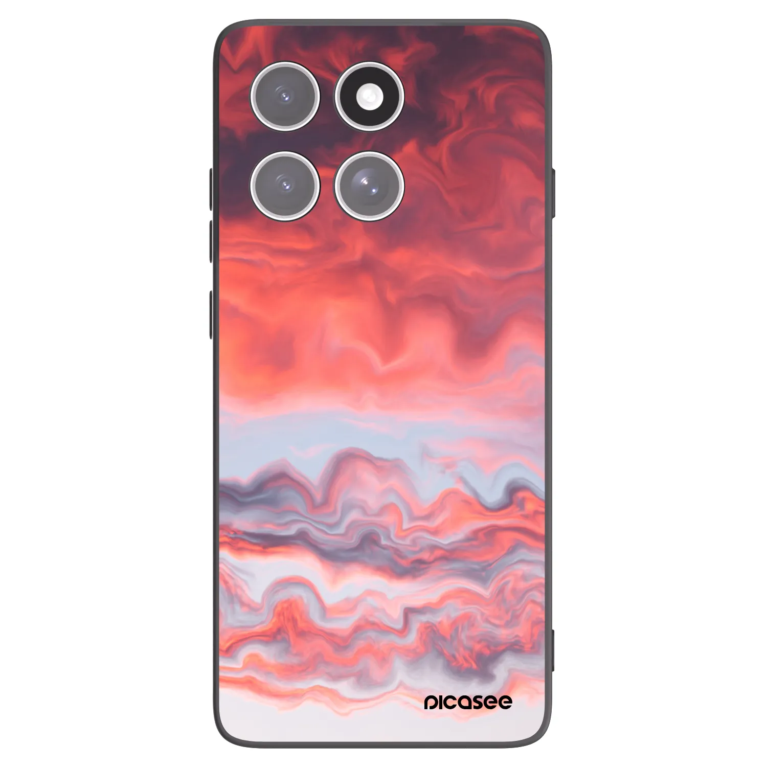 Silikónový čierny obal pre Motorola Edge 60 Fusion - Sunset