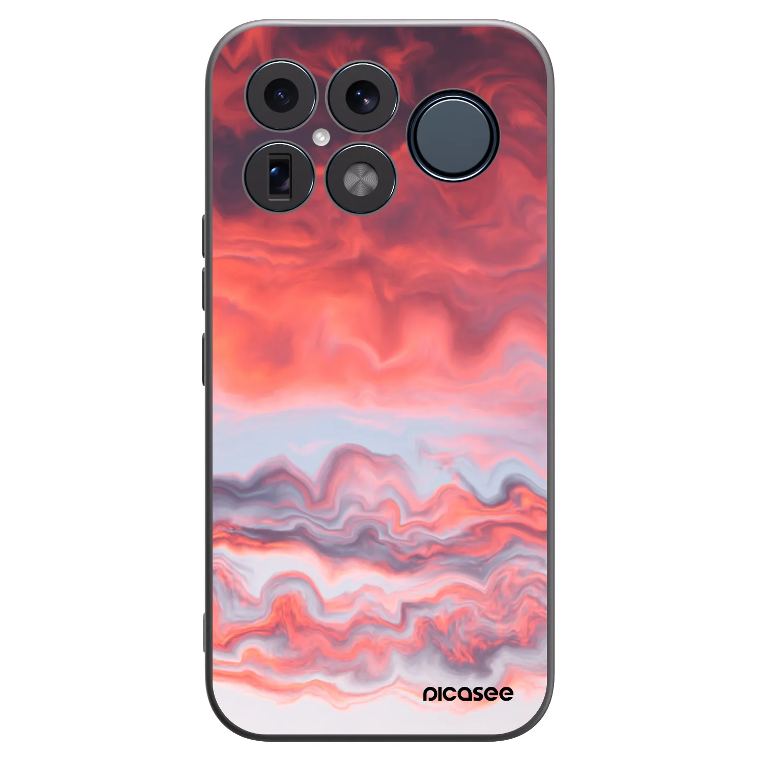 Picasee silikónový čierny obal pre Xiaomi Poco F8 Ultra - Sunset