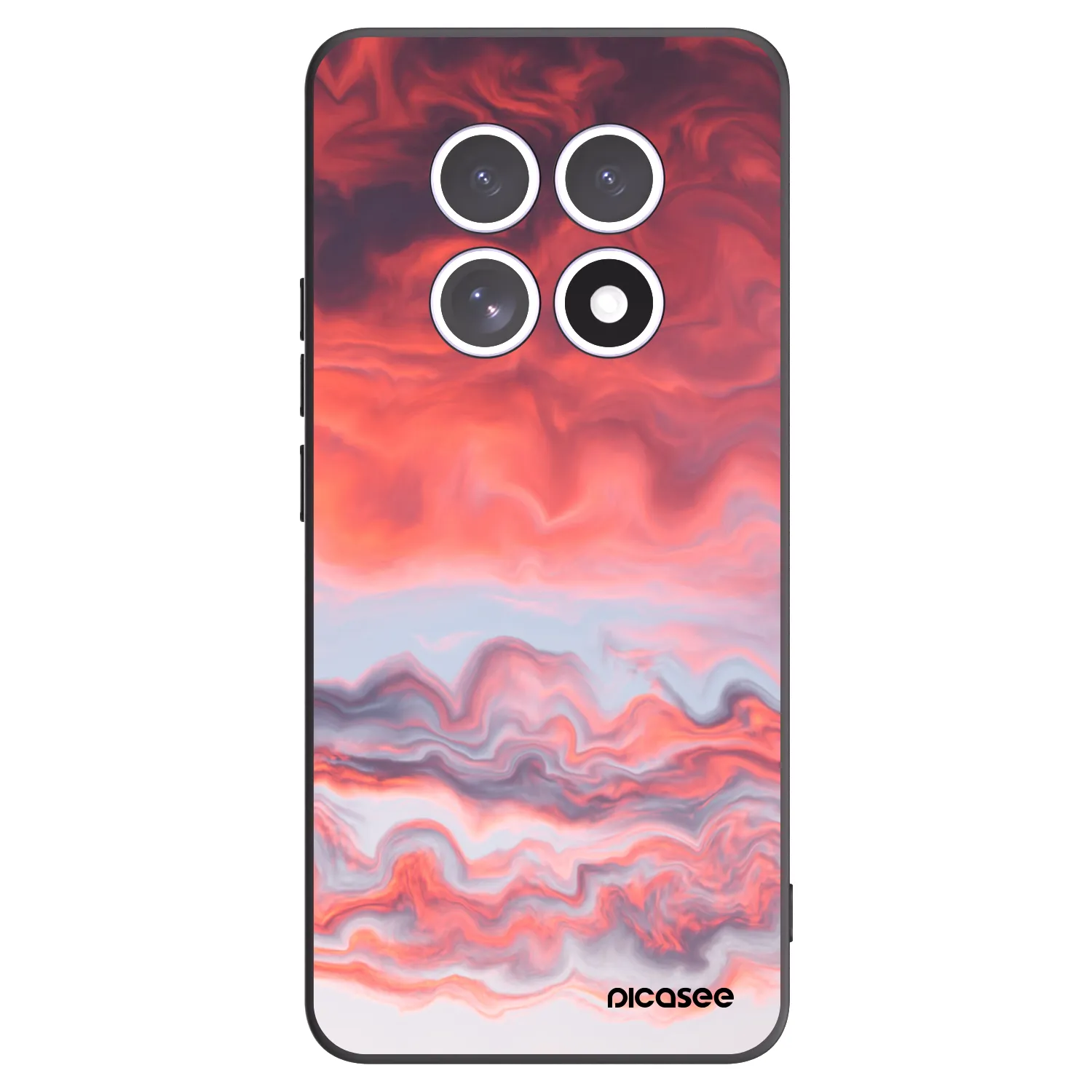 Picasee silikónový čierny obal pre Xiaomi Redmi Note 15 5G - Sunset
