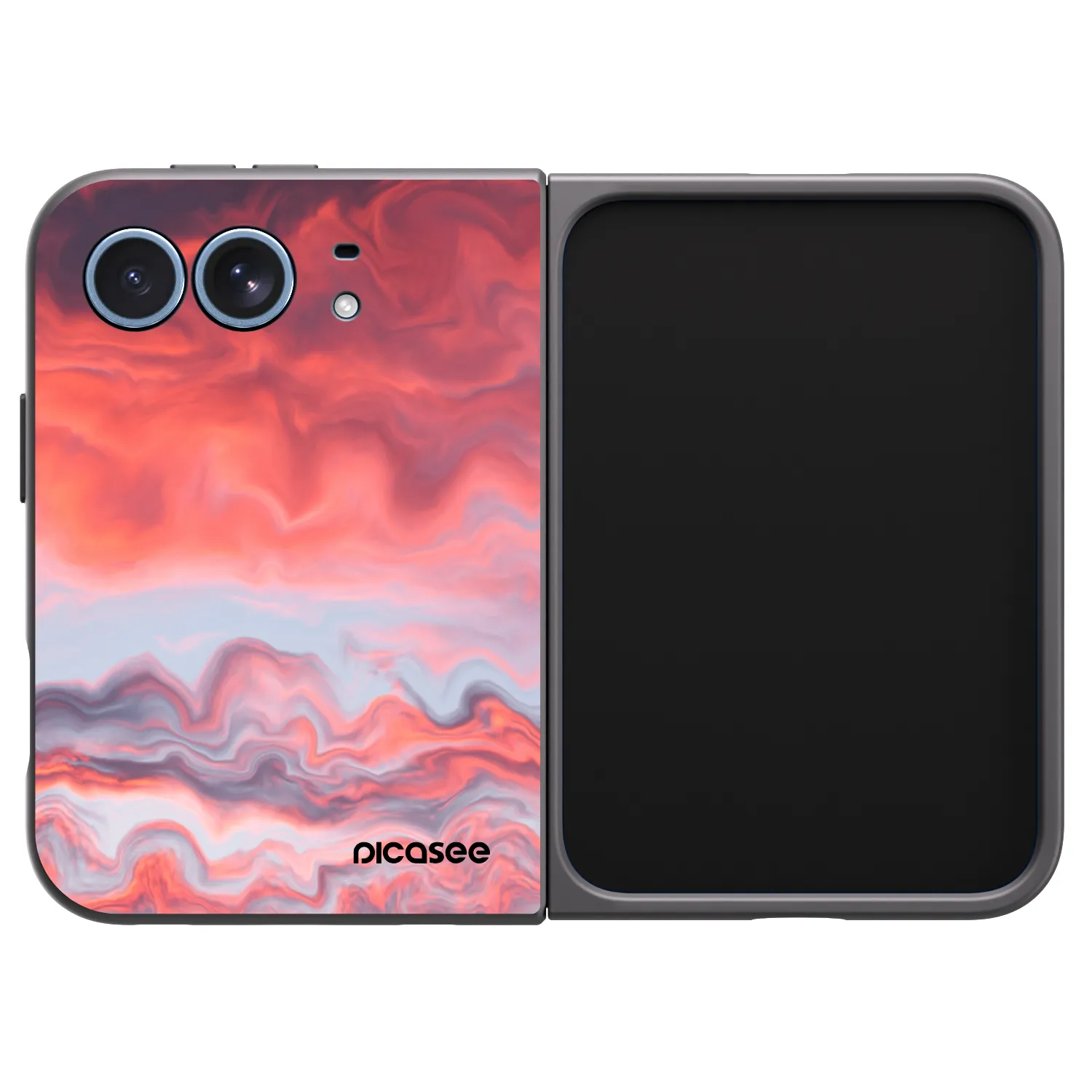 Picasee silikónový čierny obal pre Apple iPhone Ultra - Sunset