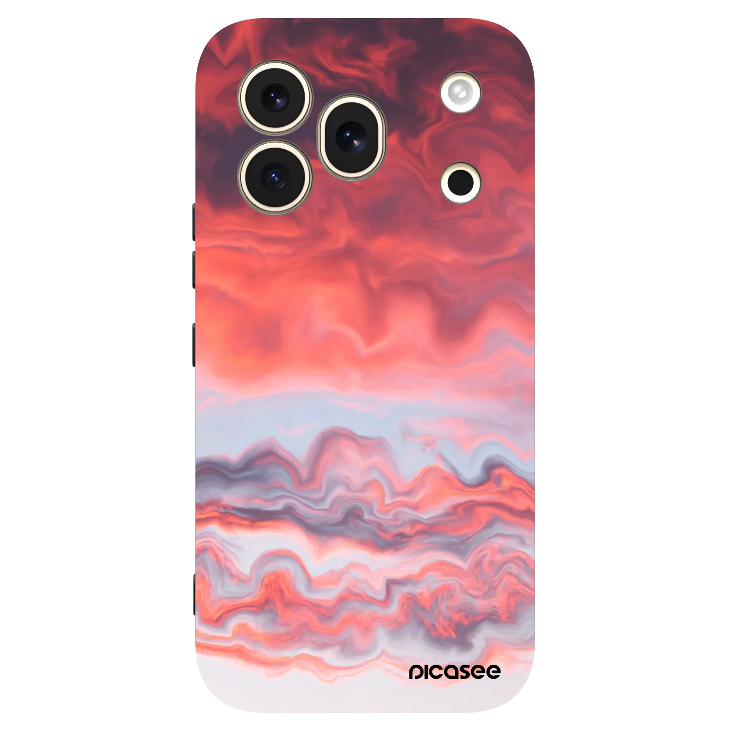 Picasee silikónový čierny obal pre Honor 600 Pro - Sunset