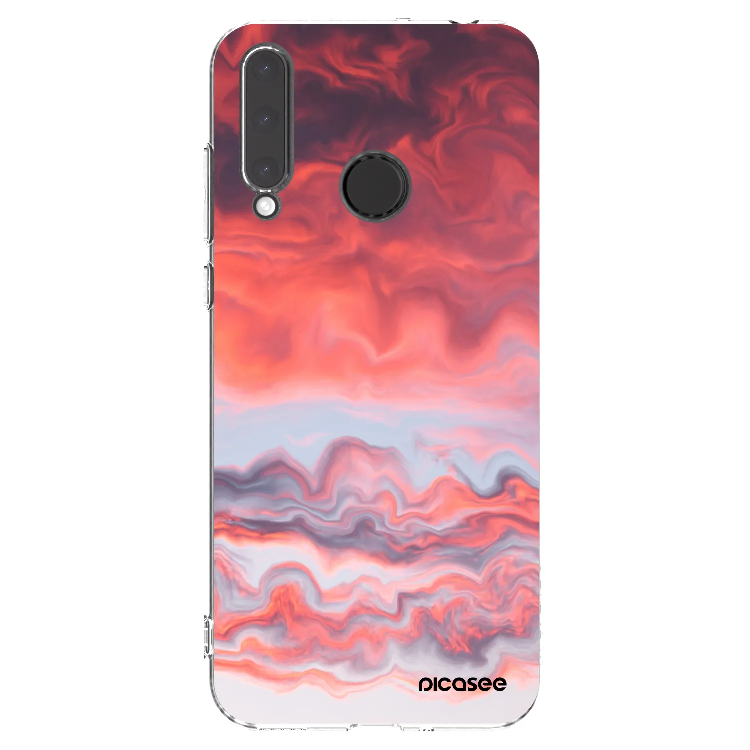 Picasee silikónový prehľadný obal pre Honor 20 Lite - Sunset