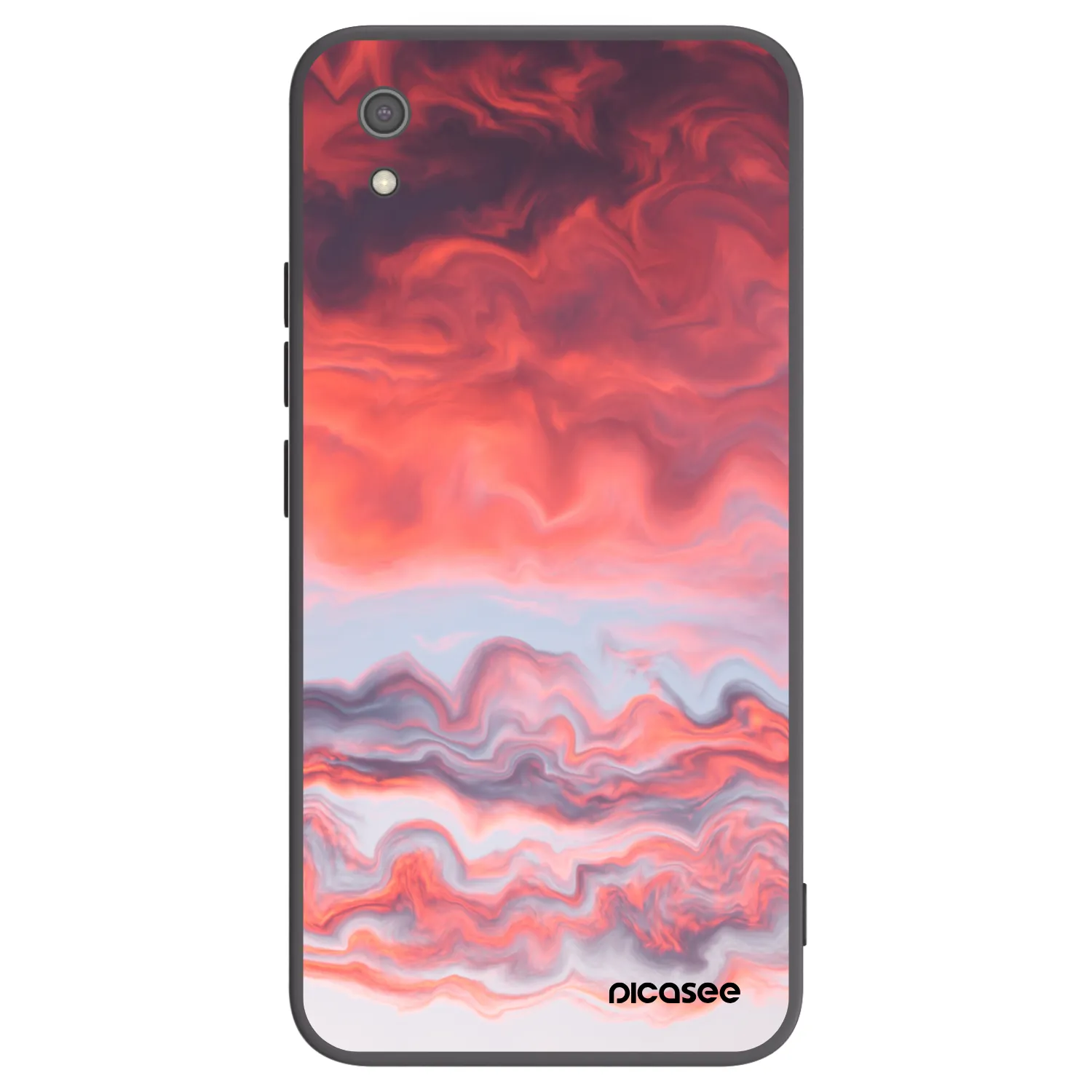 Picasee silikónový čierny obal pre Xiaomi Redmi 7A - Sunset