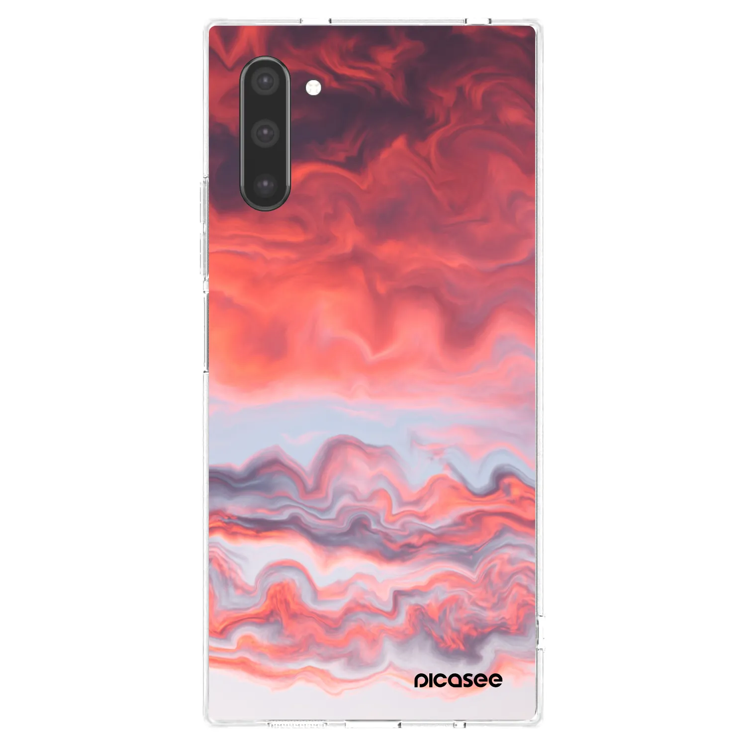 Picasee silikónový prehľadný obal pre Samsung Galaxy Note 10 N970F - Sunset
