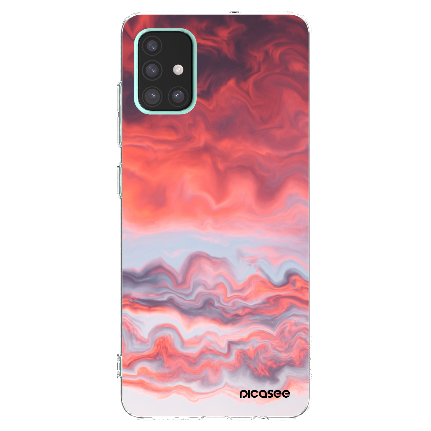 Silikónový prehľadný obal pre Samsung Galaxy A51 A515F - Sunset