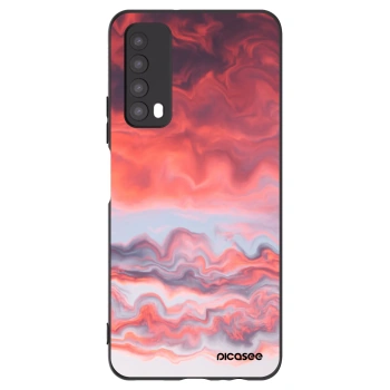 Picasee silikónový čierny obal pre Huawei P Smart 2021 - Sunset