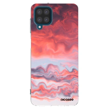 Picasee silikónový prehľadný obal pre Samsung Galaxy A12 A125F - Sunset