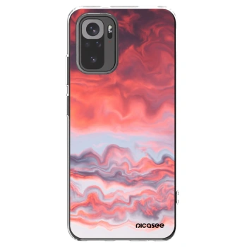 Picasee silikónový prehľadný obal pre Xiaomi Redmi Note 10 - Sunset