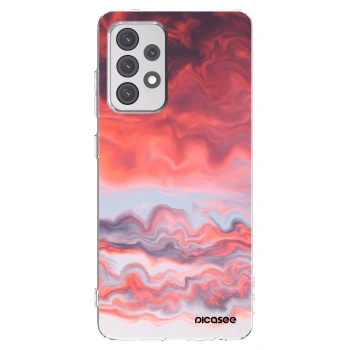 Picasee silikónový prehľadný obal pre Samsung Galaxy A52 5G A525F - Sunset