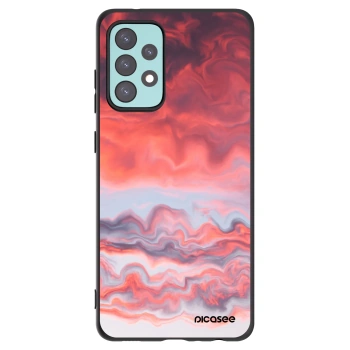 Picasee silikónový čierny obal pre Samsung Galaxy A72 A725F - Sunset