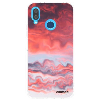 Picasee silikónový prehľadný obal pre Huawei P20 Lite - Sunset