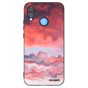 Picasee silikónový čierny obal pre Huawei P20 Lite - Sunset