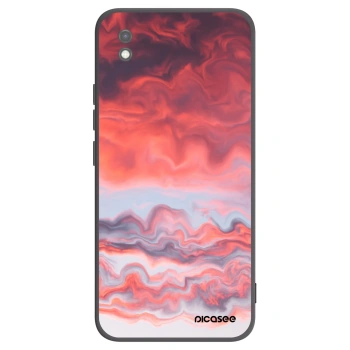 Picasee silikónový čierny obal pre Xiaomi Redmi 9AT - Sunset