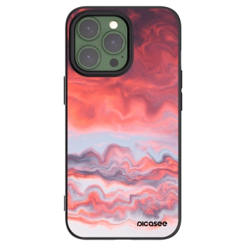 Picasee silikónový čierny obal pre Apple iPhone 13 Pro - Sunset