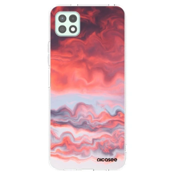 Picasee silikónový prehľadný obal pre Samsung Galaxy A22 A226B 5G - Sunset