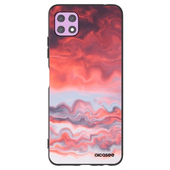 Picasee silikónový čierny obal pre Samsung Galaxy A22 A226B 5G - Sunset