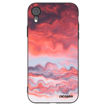 Picasee silikónový čierny obal pre Apple iPhone XR - Sunset