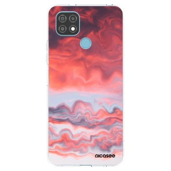 Picasee silikónový prehľadný obal pre Realme C21 - Sunset