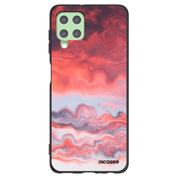 Picasee silikónový čierny obal pre Samsung Galaxy A22 A225F 4G - Sunset