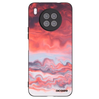 Picasee silikónový čierny obal pre Huawei Nova 8i - Sunset