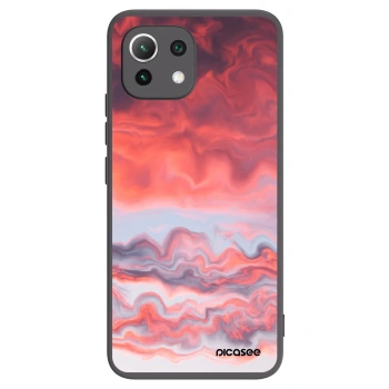 Picasee silikónový čierny obal pre Xiaomi 11 Lite 5G NE - Sunset