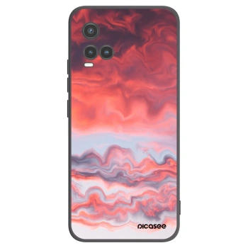 Picasee silikónový čierny obal pre Vivo Y33s - Sunset