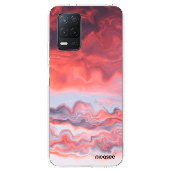 Picasee silikónový prehľadný obal pre Realme 8 5G - Sunset