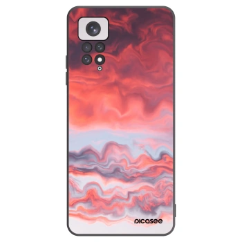 Picasee silikónový čierny obal pre Xiaomi Redmi Note 11 - Sunset