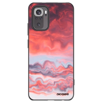 Picasee silikónový čierny obal pre Xiaomi Redmi Note 11S 4G - Sunset