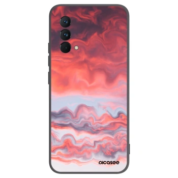 Picasee silikónový čierny obal pre Realme GT Master Edition 5G - Sunset